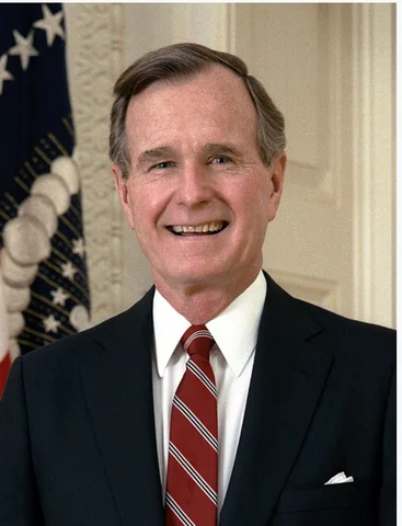 George H.W. Bush President from 1989-1993