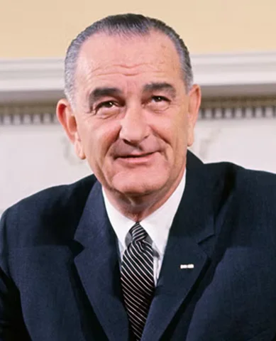 Lynden B Johnson President from 1963-1969