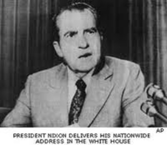 “Vietnamization” announced by Nixon