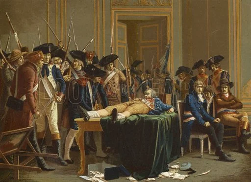 Ejecutan a Robespierre, fin del período del Terror