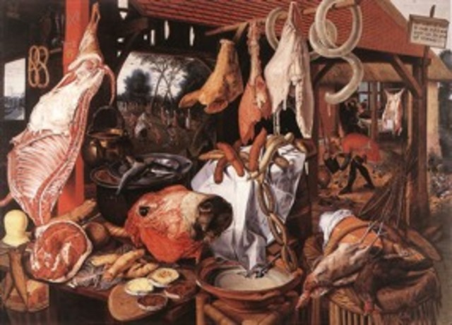 Butcher's Stall - Pieter Aertsen