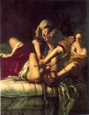 Judith Slaying Holofernes - Gentileschi