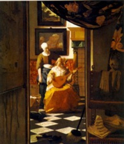 The Letter - Vermeer