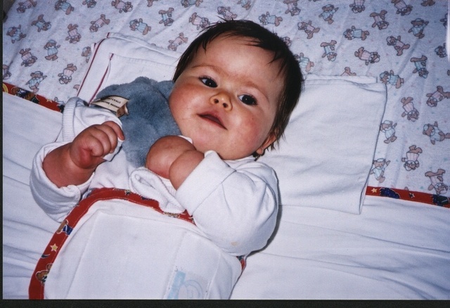 When I entered the world!