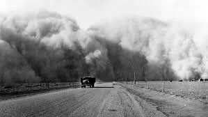 Beginning of the Dust Bowl.
