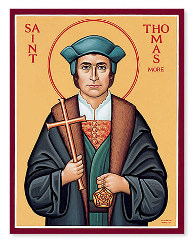 St Thomas more was canonized