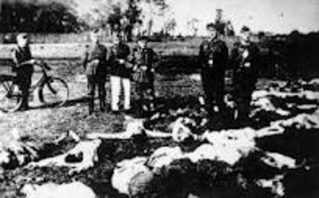 Gassing operations being at Chelmno