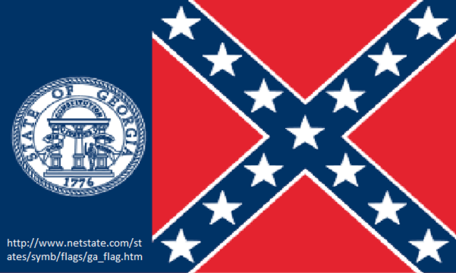 Change to Georgia's State flag