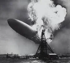 Hindenburg Explodes