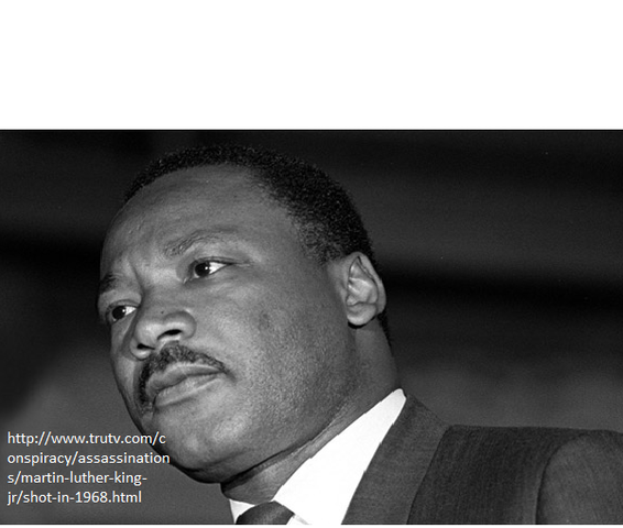Martin Luther King Assasinated