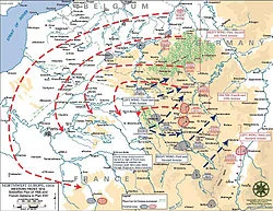 Aplicació del Pla Schlieffen