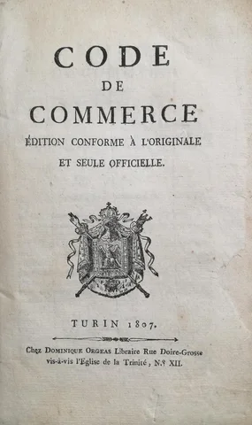 Código de Comercio Frances - Francia