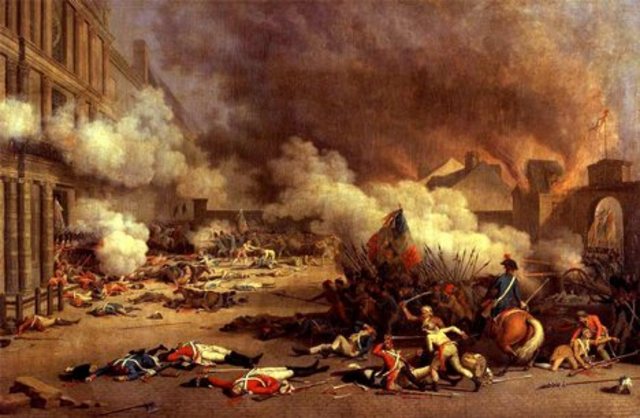 Storming the Royal Palace of Tuileries