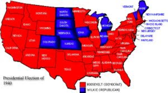 FDR's Unprecidented 3rd Term as President