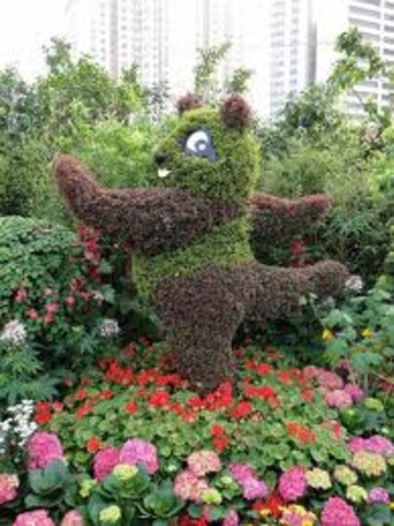 1st Flower show held