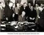 Enactment of Marshal plan