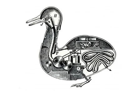 Jacques de Vaucanson construye autómatas mecánicos avanzados