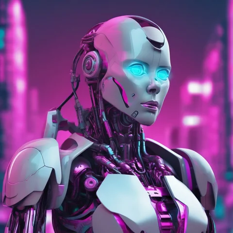 Robots humanoides con ia como Ameca generan conversación natural en tiempo real