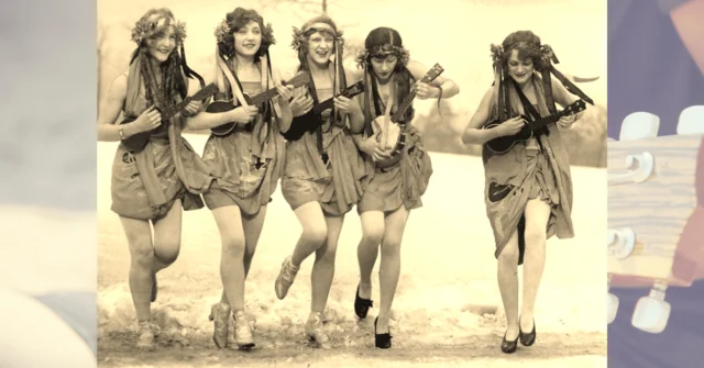 ukulele played in Europe and US