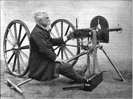 The Machine Gun is invented.