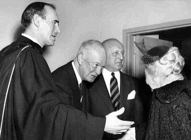 President Eisenhower and Congress add the words “Under God” to the Pledge of Allegiance