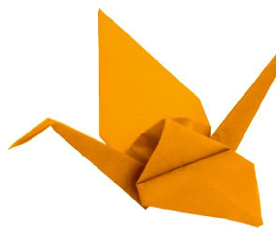 CHIZUKO FOLDED 1ST  CRANE