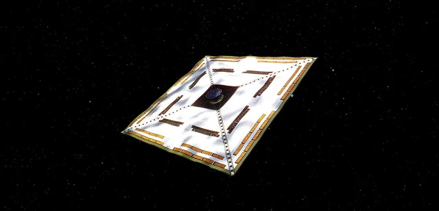 The First Solar Sail