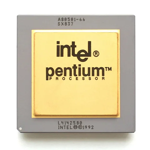 Fallo de Pentium - Errores en la división de números en coma flotante - La sustitución de chips costó a Intel 475 millones.