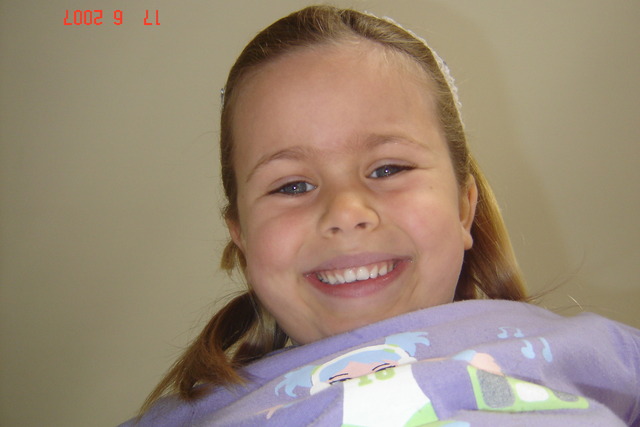 Me smiling for the camera