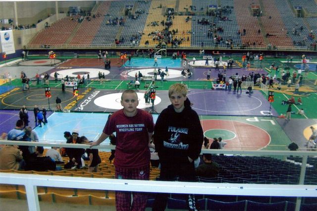 Wrestled at nationals