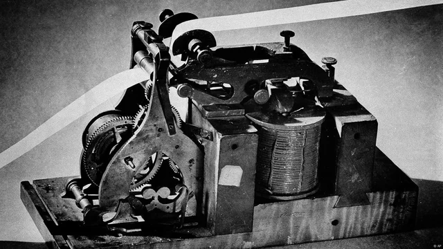 Primeira mensagem de telégrafo