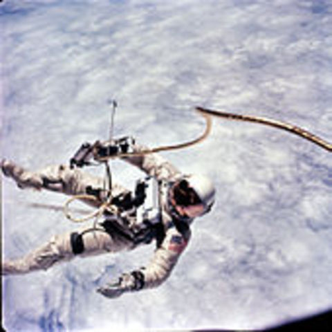 The EVA, or Spacewalk Performed by American