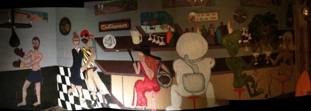 One Funky Bar Mural