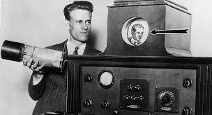 Primeira transmissão de televisão