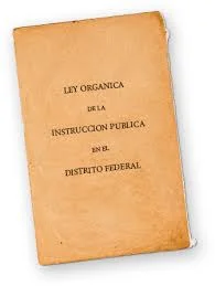 Ley Orgánica de Instrucción Pública