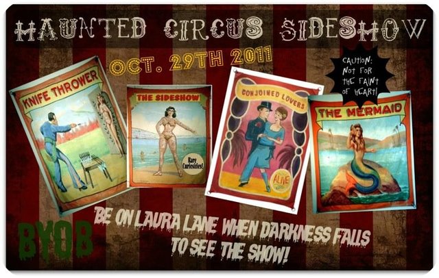 Haunted Circus Sideshow