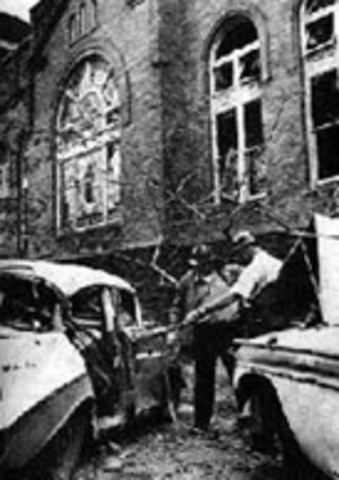 Bombing at the church in Birmingham