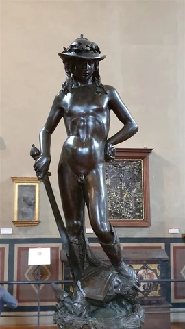 Creació del David de bronze de Donatello di Niccolò