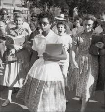 Crisis at Central High School and the "Little Rock Nine"