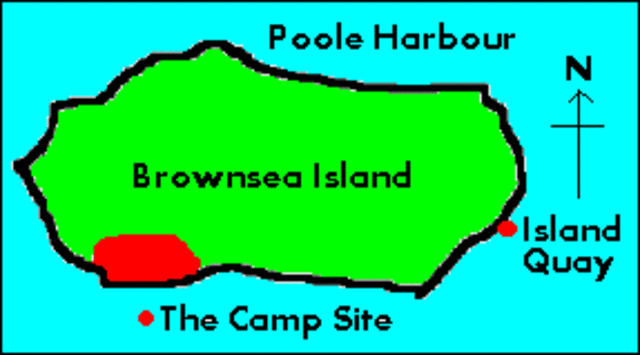 Brownsea Island camp
