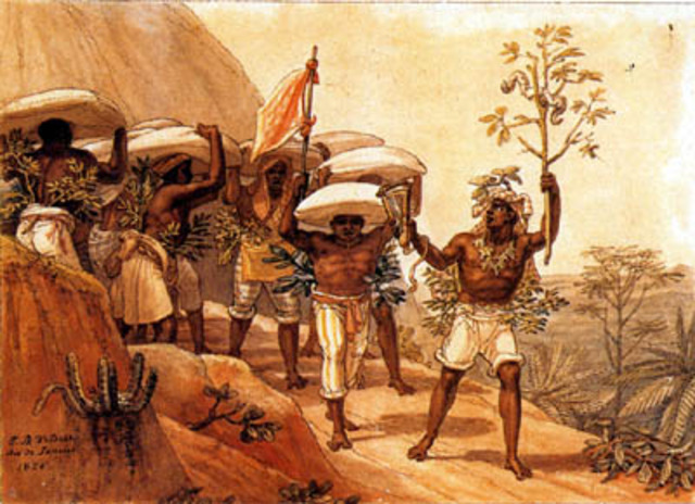 Illegal slave trade in Brazil suppressed