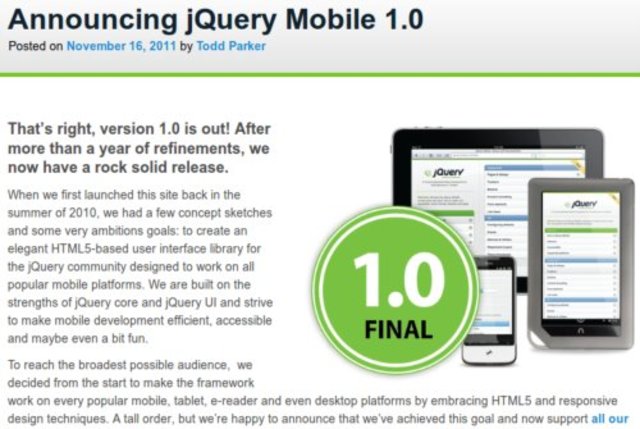 Lanzamiento de la Version 1.0