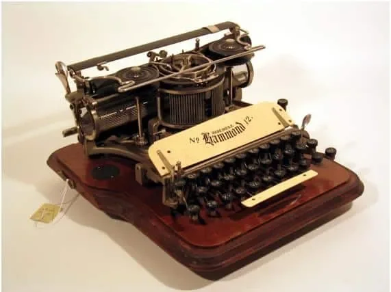 Máquina de escrever