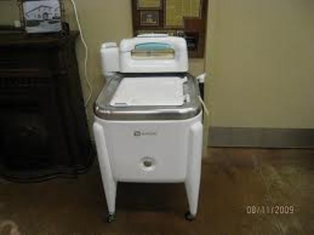 first electric washing machine