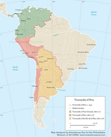 Revolutions begin in Spain and South America