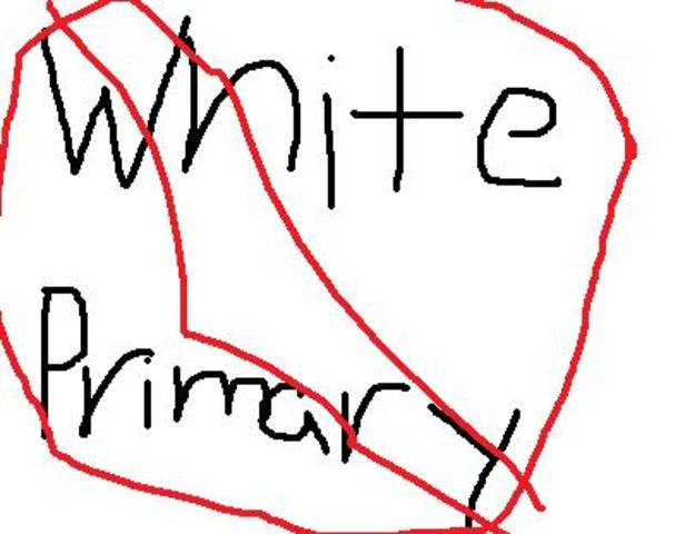 White primary abolished, continuned