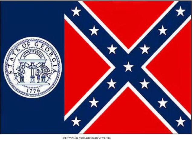 Change to Georgia state flag