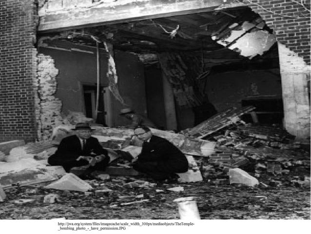 Hebrew Benovolent Congregation in ATL bombed