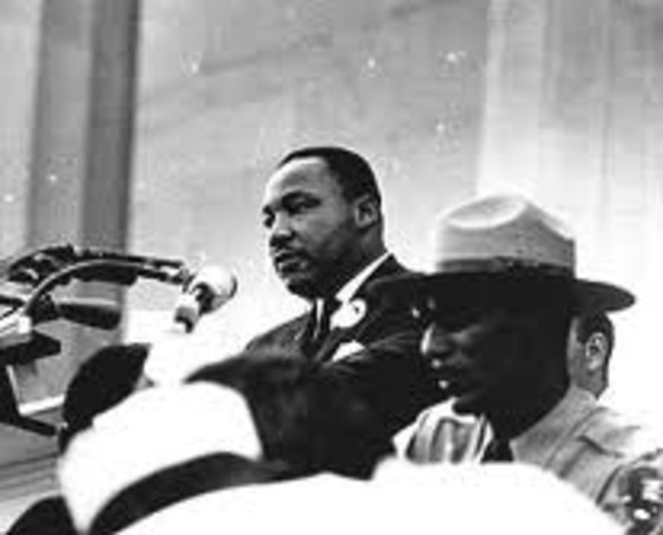 Martin Luther King Jr. Makes His "I Have a Dream" Speech