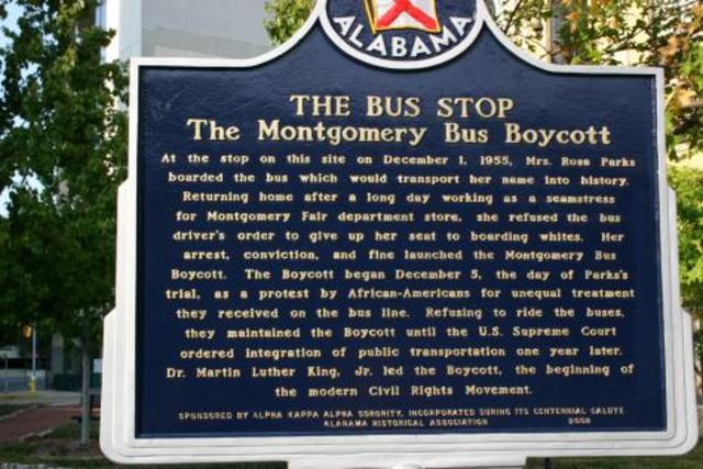 Rosa Parks and the Montgomery Bus Boycott